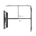 ÷ Soporte de pared orientable tooq lp4380xl-b para pantalla 43