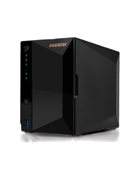 ÷ Servidor nas asustor drivestor 2 pro as3302t v2 2 bahias realtek rtd1296 quad 1.4ghz 2gb lan 2.5