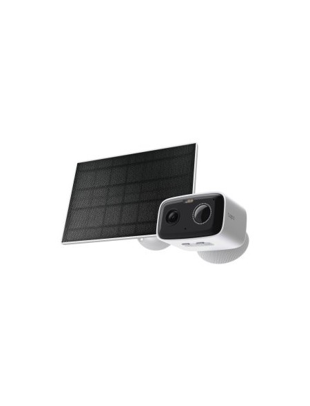 ÷ Camara ip exterior wifi tp-link tapo tc80 kit ip65 fhd 2mp bateria panel solar audio bidireccional