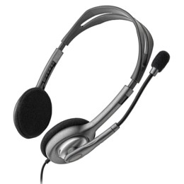 ÷ Headset logitech stereo h111 p/n:981-000593