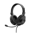 Auriculares Trust Ozzo / Usb / Micro incorporado / 40mm / Cable 2m / Negro / 24132