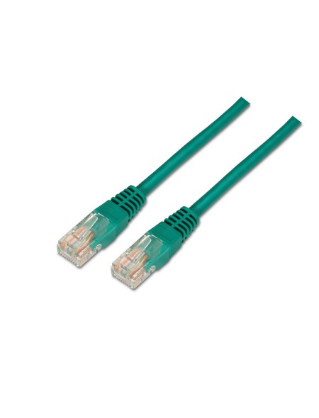 ÷ Aisens - cable de red latiguillo rj45 cat.5e utp awg24, verde, 0.5m