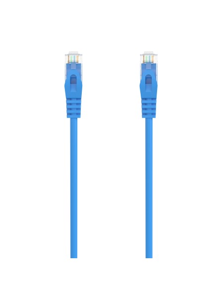 ÷ Aisens - cable de red latiguillo rj45 lszh cat.6a 500 mhz utp awg24, azul, 1.5m