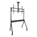 ÷ Soporte de suelo con ruedas tooq fs20208m-b para pantalla 55-100