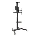÷ Soporte de suelo con ruedas tooq s1184m-b pantallas 30