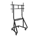 ÷ Soporte de suelo con ruedas tooq fs20200m-b 1 pantalla 60
