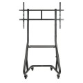 ÷ Soporte de suelo con ruedas tooq fs20200m-b 1 pantalla 60