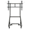 ÷ Soporte de suelo con ruedas tooq fs20200m-b 1 pantalla 60
