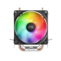 ÷ Ventilador con disipador para cpu mars gaming mcpu argb aluminio con base de cobre 2 heatpipes hct t