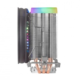 ÷ Ventilador con disipador para cpu mars gaming mcpu33 black iluminacion dual frgb 3 heatpipes disipad