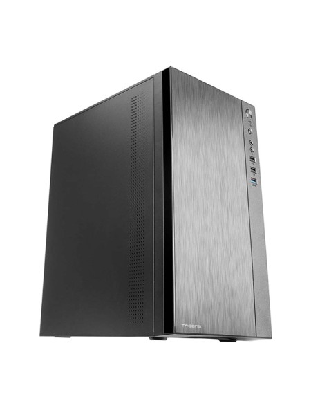 ÷ Caja microatx tacens anima acx premium black usb3.0 ventilador traser 12cm con fuente de alimentacio