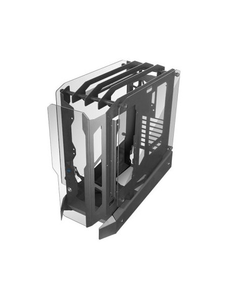 ÷ Caja atx semitorre gaming mars gaming mcedge dise?o open air cristal templado gpu 390mm 1x3.5 3x2.5 