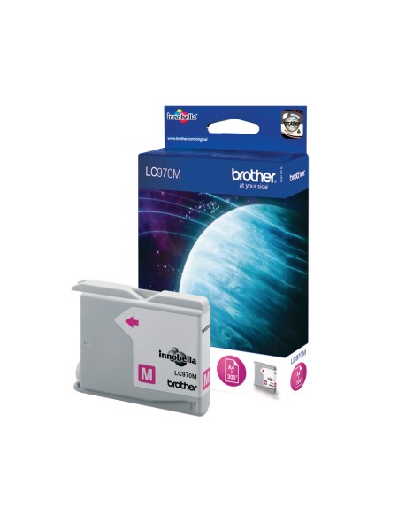 ÷ Tinta original brother lc970m magenta 6.1ml