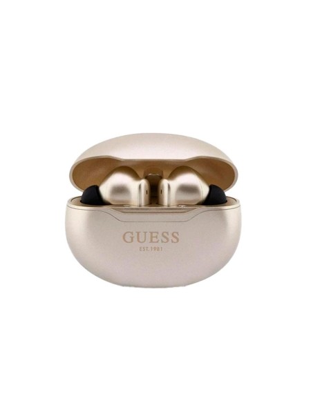 Auricular inalámbrico Guess Classic / TWS / Bt 5.3 / 300 mAh / Oro / GUTWST50ED