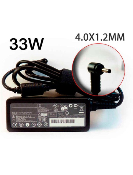 Cargador para portátil Asus 33W 19V 1.75A  4.0 mm x 1.2 mm