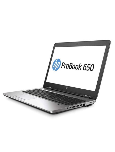 Portátil Reacondicionado HP Probook 650 g2 15.6p / i5-6th / 8Gb / 256Gb SSD / win 10 pro / Teclado Español / Lector / Grado B NO LE FUNCIONA EL JACK DE AUDIO