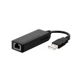 Adaptador conversor USB 2.0 a Ethernet RJ45 / D-Link / DUB-E100