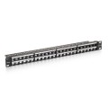 ÷ Patch panel vacio utp cat.6 48 puertos keystone slim 1u