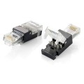 ÷ Kit 2 unidades conector rj45 equip cat6 toolfree no necesitas herramienta de grimpado 121165