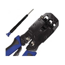 ÷ Crimpadora profesional equip rj11-rj12-rj45 129404