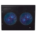 ÷ Base de refrigeracion para portatiles trust  con 2 ventiladores y leds azul hasta 17.3
