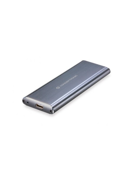 ÷ Caja externa m.2 usb-c conceptronic ssd m.2 sata3 usb 3.1 aluminio usb-c *no admite pcie nvme