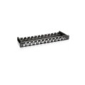 ÷ Patch panel vacio cat.6a 24 puertos keystone 1u