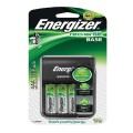 ÷ Cargador pilas recargable energizer power plus 4 pilas hr6 aa 1300mha incluidas (ecotasas incluidas)