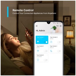 ÷ Enchufe inteligente wifi tp-link tapo p100 2.4ghz configuracion horarios y fechas , modo ausente, di