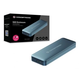 ÷ Caja externa m.2 usb-c conceptronic ssd m.2 sata3 usb-c 3.1 *no admite pcie / nvme