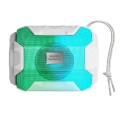 ÷ Altavoz bluetooth portable mas gaming msbax white 10w radio fm, puerto usb y microsd iluminacion rgb