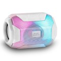 ÷ Altavoz bluetooth portable mas gaming msbax white 10w radio fm, puerto usb y microsd iluminacion rgb