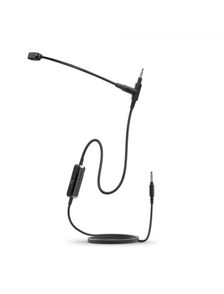÷ Microfono energy sistem para integrar con headset con boton de cancelacion y flexible para mayor ada