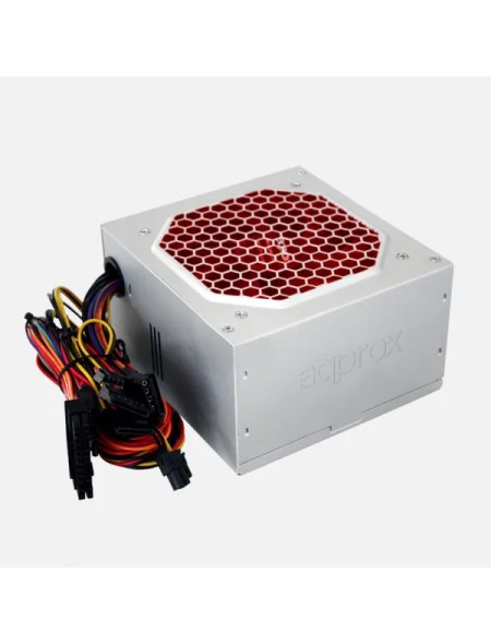 ÷ Fuente alimentacion approx 500w pfc pasivo atx 12v 2.31 12cm nickel app500litenv2 destinada para rep