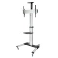 ÷ Soporte de suelo con ruedas tooq fs1870m-b para pantalla de 37-70