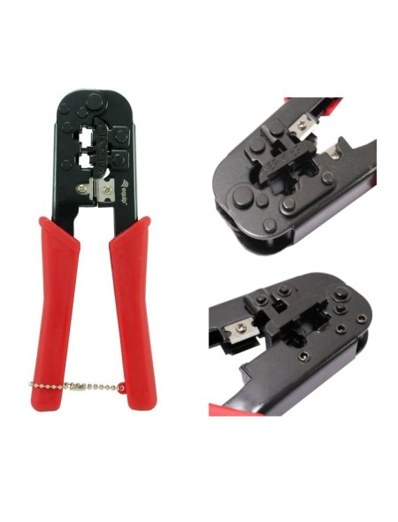÷ Crimpadora universal rj11-rj12-rj45 equip 129408