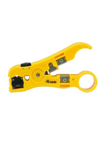 ÷ Herramienta pelacables universal rg59 utp/stp equip 129411