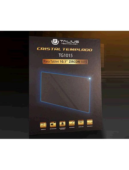 Cristal Templado Talius protector Tg1015 / 10.1 Pulg. / Tablet Zircon 1015 Ips