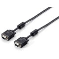 ÷ Cable svga equip 3coax macho - macho 10m con ferritas 118814
