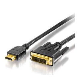 ÷ Cable hdmi equip hdmi macho a dvi macho 1.8m 119322