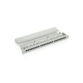 ÷ Patch panel 24 puertos categoria 5e apantallado (ral7035)