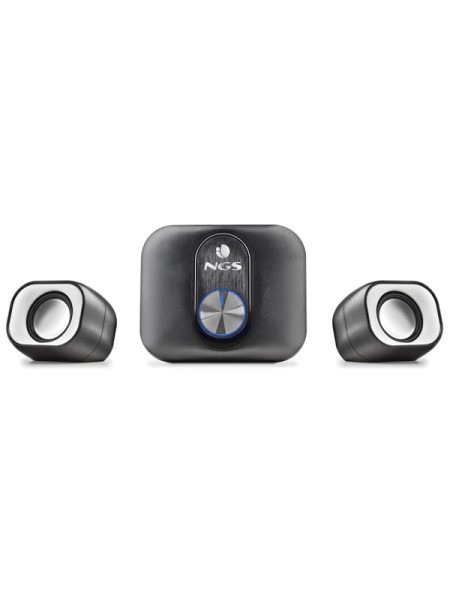 ÷ Altavoces 2.1 ngs mini comet usb 20w color negro