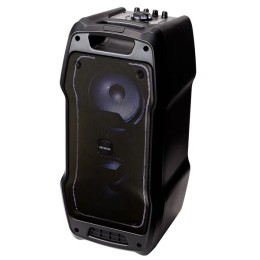 ÷ Altavoz bluetooth trolley aiwa kbtus-400 bluetooth 5.0 salida 50w rms bateria radio fm microfonos in