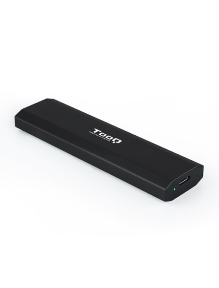 ÷ Caja externa m.2 usb-c tooq tqe-2223b para m.2 ngff/nvme usb 3.1 gen2 negro