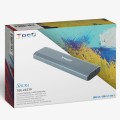 ÷ Caja externa m.2 usb-c tooq tqe-2223g para m.2 ngff/nvme usb 3.1 gen2 gris