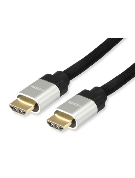 ÷ Cable hdmi equip hdmi 2.1 10m high speed 48gbps 8k/60hz 4k/120hz mallado 119385
