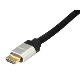 ÷ Cable hdmi equip hdmi 2.1 10m high speed 48gbps 8k/60hz 4k/120hz mallado 119385