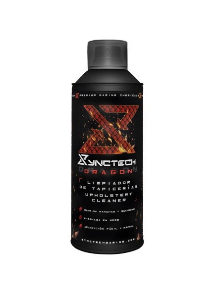 ÷ Synctech espuma activa dragon spray 400ml para tapicerias limpieza en seco agradable olor no contien