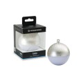 ÷ Altavoz bluetooth navidad conceptronic tariq bola de navidad con luz led tws color plata