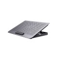 ÷ Soporte de portatil trust con ventilador 18cm altura ajustable hasta 16